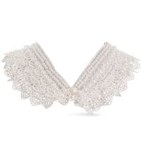 Pearl And Lace Collar Necklace
