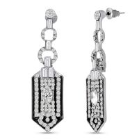 Vintage Inspired Swarovski Elements Crystal Earrings
