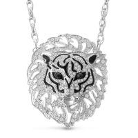Swarovski Elements Lion Statement Necklace, 20 Inches