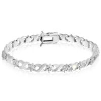 Diamond Flower Bracelet
