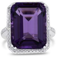 11carat. amethyst ring
