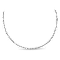 Rope stainless mens chain