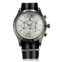 Octavius Men's Headsail Watch - Grey and Black