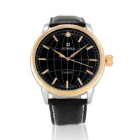 Octavius Men's Globus Watch - Black