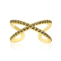 Gold Marcasite Ring