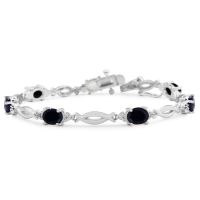 7ct Sapphire and Diamond Bracelet
