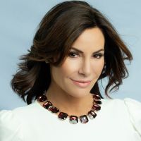 Fine Pink Crystal Cushion Strand Necklace, 18 Inches