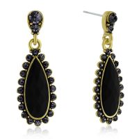 Needed a pair of black drop pearce earrings