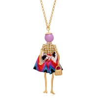 Girls Just Wanna Have Fun Doll Necklace, 28 Inches