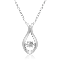 Shimmering Stars Diamond Drop Necklace
