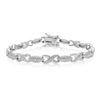 Diamond Swirl Bracelet
