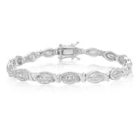 Diamond Hugs and Kisses Bracelet
