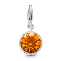Citrine Crystal Birthstone, For November Babies-White