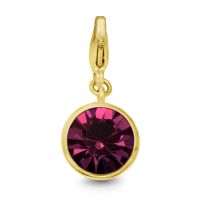 Amethyst Crystal Birthstone, For February Babies-Yellow