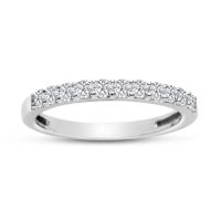 1/3ct Diamond matching wedding band matching to JWL11741 ( 2.25ct Princess Diamond Bridal Set in 14k White Gold)
