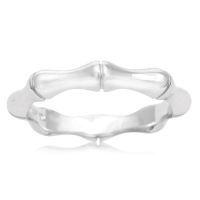 Sterling Silver Bamboo Ring

