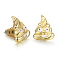 Pile Of Poop Emoji Earrings
