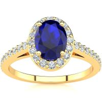 Beautiful gold and sapphire