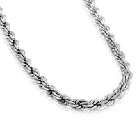 Men's 5.5MM Rope Chain Necklace, 20 Inches