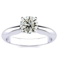 Fire Fire Fire! SUPERIOR VALUE. 1ct Diamond Solitaire Ring in White Gold. Very Fiery