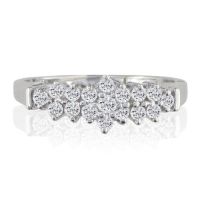 1ct Diamond Band Style Right Hand Diamond Ring
