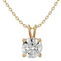 Gold 1 Carat Necklace