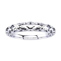 It matches her engagement ring