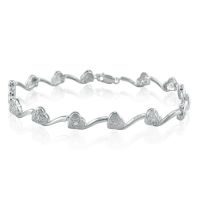 1/4ct Diamond Bracelet Crafted in Sterling Silver