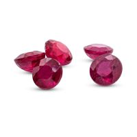 Beautiful natural rubies