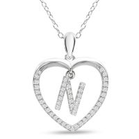 It's different because the letter is slanted