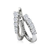 1/2ct Hoop Earrings