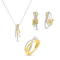 Each individual piece has 25 diamonds!