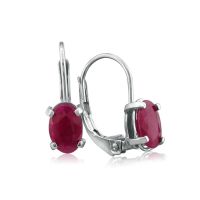 Ruby earrings