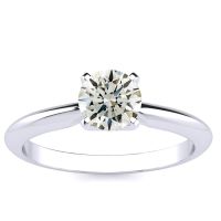 18k White Gold 3/4ct Engagement Ring