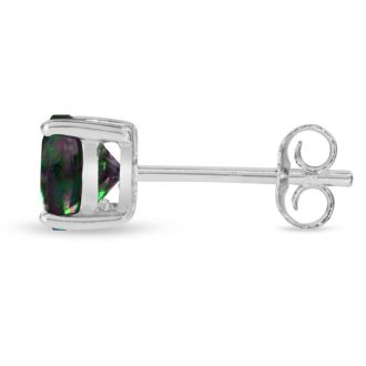 2 Carat Mystic Topaz Earrings in Sterling Silver