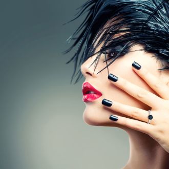 Estate Jewelry 1ct Black Diamond Ring In Sterling Silver, Size 5.0