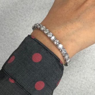 15ct diamond tennis hot sale bracelet