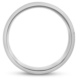 8 MM Brushed Finish Equality Men's Titanium Ring Wedding Band