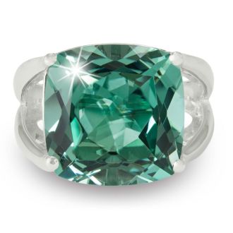 Bold & Modern Statement 12ct Green Amethyst Ring
