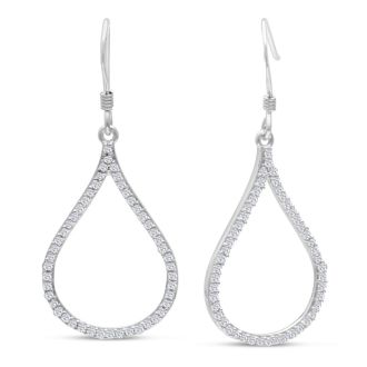 1/2ct Diamond Kiss Earrings
