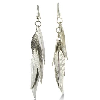 Lightweight Multi-Leaf Dangle Earrings