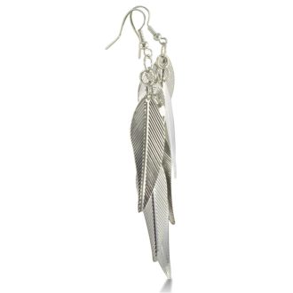 Lightweight Multi-Leaf Dangle Earrings
