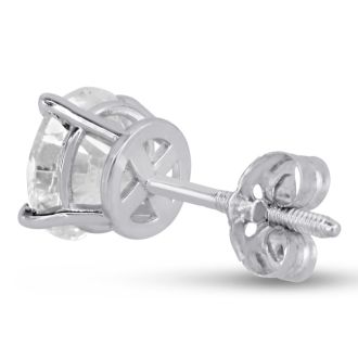 .50 Carat Total Weight Diamond Stud Earrings A025.50