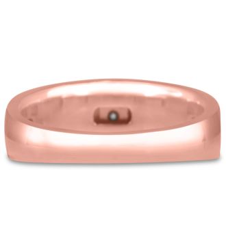 Men's 1/3ct Diamond Ring In 10K Rose Gold, G-H, I2-I3