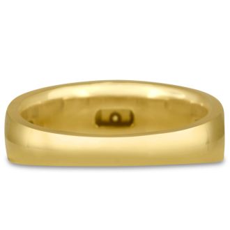 Men's 1/3ct Diamond Ring In 14K Yellow Gold