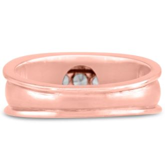 Men's 1/2ct Diamond Ring In 10K Rose Gold