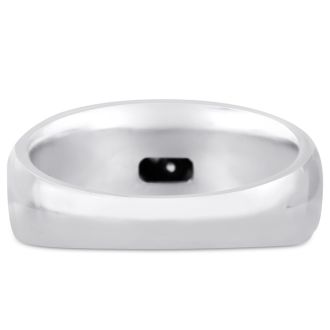 Men's 1/2ct Diamond Ring In 10K White Gold