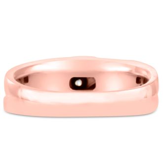 Men's 1/2ct Diamond Ring In 14K Rose Gold, G-H, I2-I3