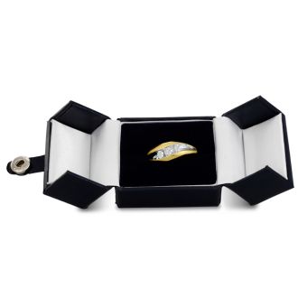 Men's 3/4ct Diamond Ring In 14K Two-Tone Gold