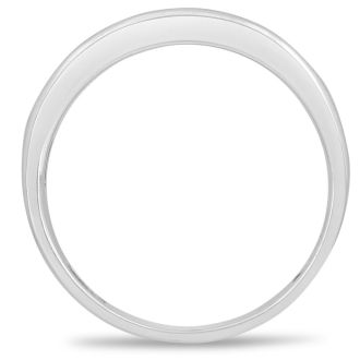 Men's 1/4ct Diamond Ring In 14K White Gold, G-H, I2-I3